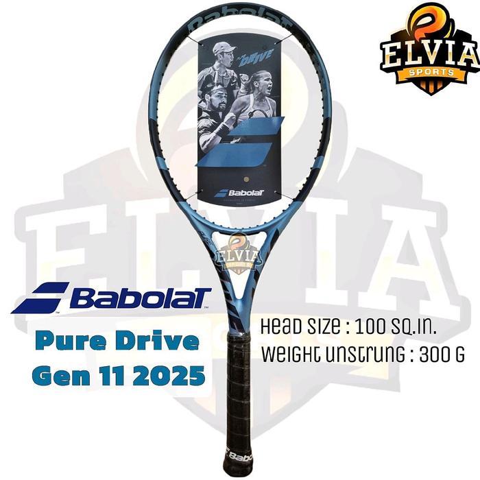 Raket Tenis Babolat Pure Drive Gen 11 2025 100 Team Lite Slite 107 Original