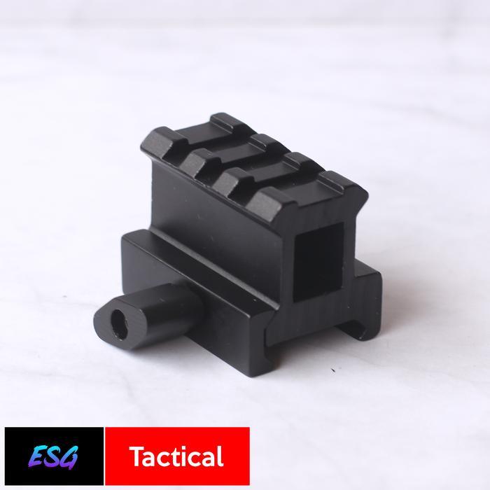 Adapter Peninggi Riser High Mounting Picatinny Rail Airsoft AEG WGG