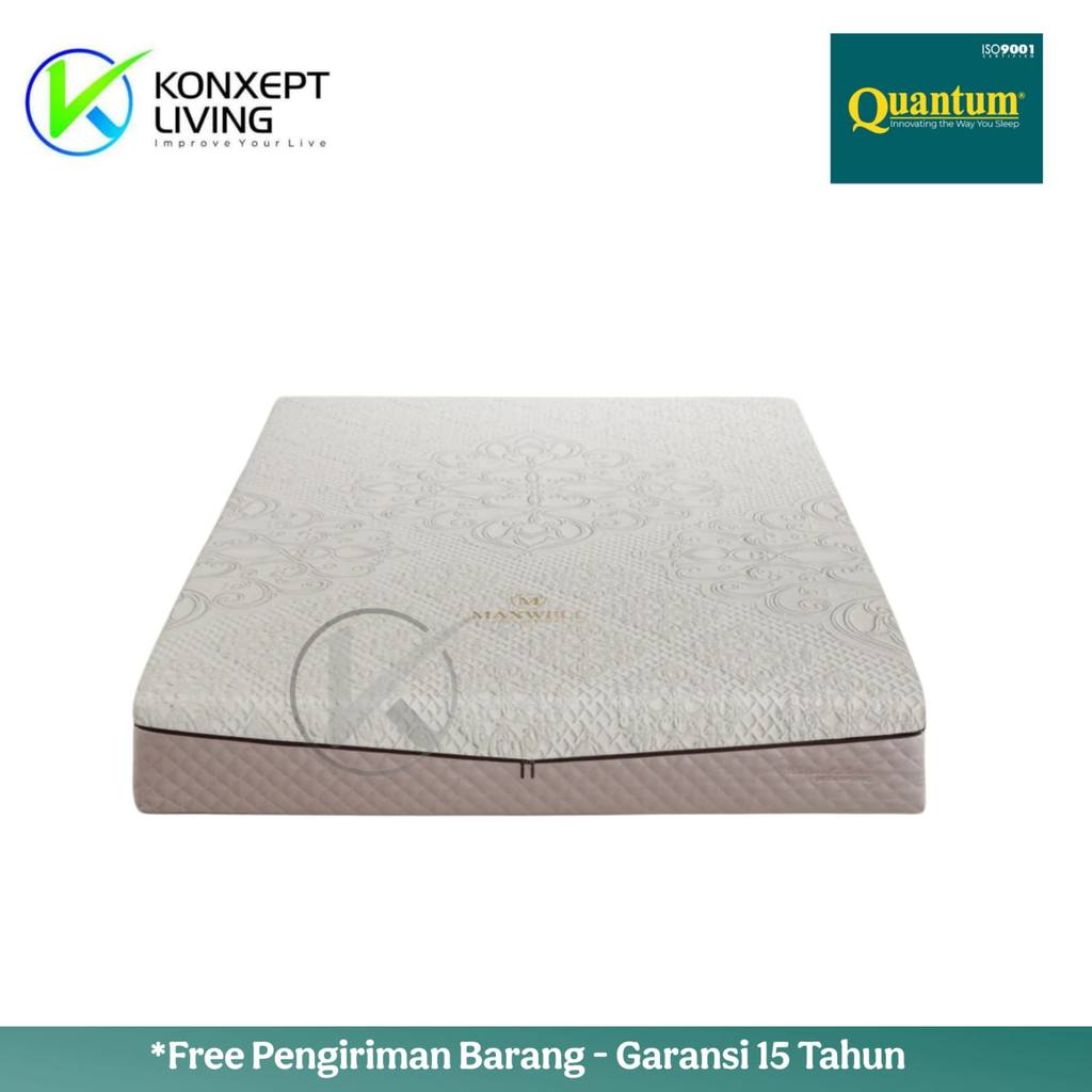 Quantum Kasur Maxwell Latex Orthopedic 28cm Ukuran 160x200 Mattress Only
