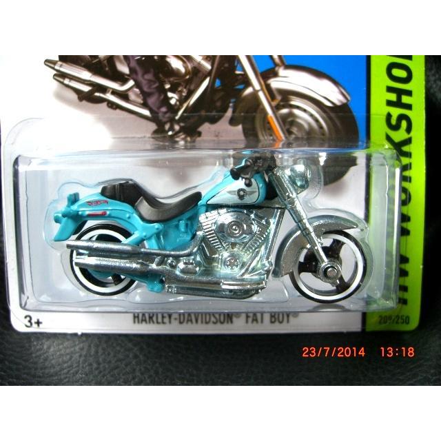 HOT WHEELS HARLEY-DAVIDSON FAT BOY HW WORKSHOP
