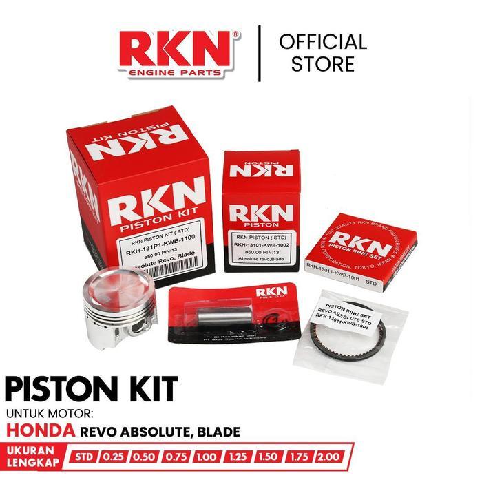 Piston Kit Rkn Vario 125 (4 Ukuran)
