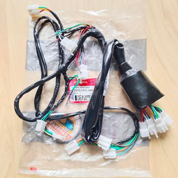 Kabel Body Honda Supra Fit New 2006-2008 ktl kualitas Original Motorcycle Foto