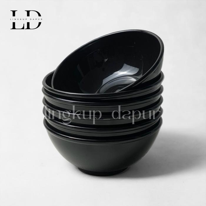 (1 lusin) MANGKOK RAMEN MELAMINE DINNERWARE 18cm