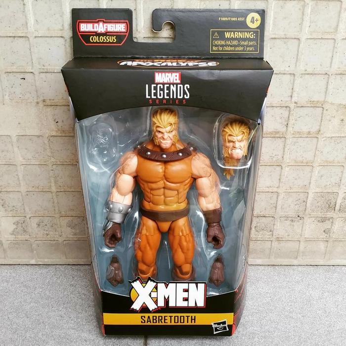 HOT SALE MARVEL LEGENDS SABRETOOTH X-MEN AOA SABERTOOTH TANPA BAF COLOSSUS TERMURAH