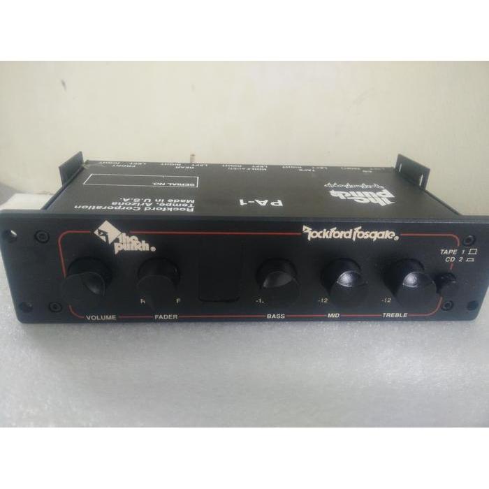 Equalizer Rockford fostage pa-1 original USA