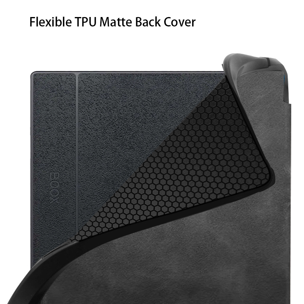 Case for 7 '' Onyx Boox Go 7/Boox Go Color 7 (Gen II/Gen I) with hand support, TPU soft shell, can