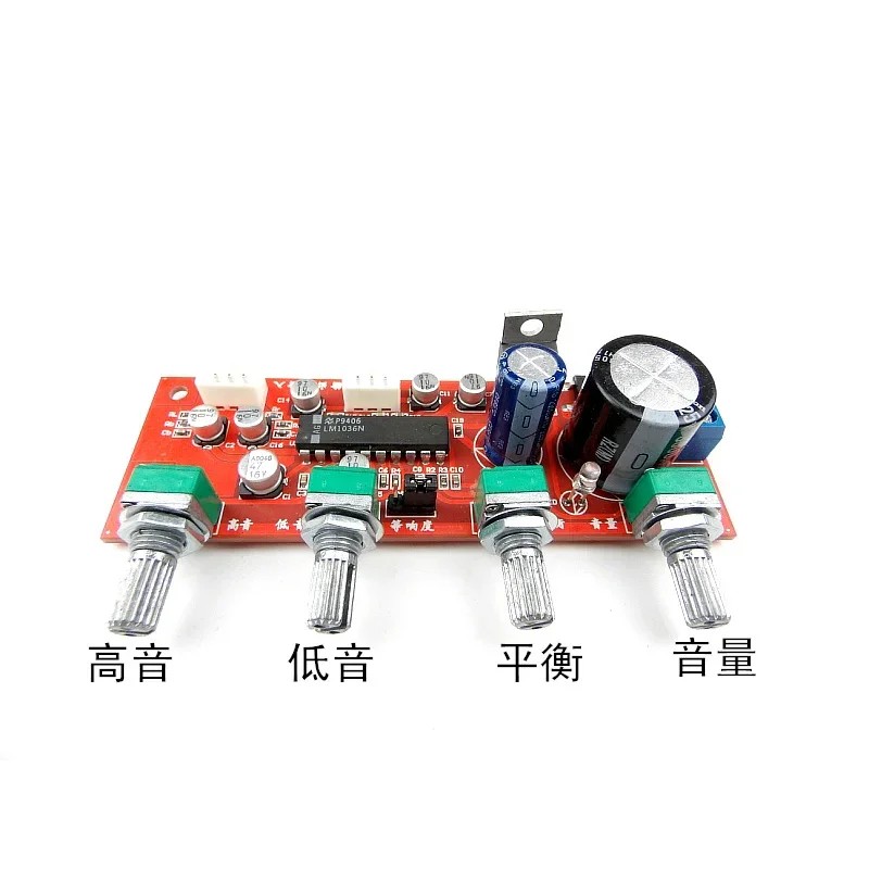 LM1036 TONE BOARD, SEPARATE POTENTIOMETER EFFECT & LM4610, NE5532 TONE BOARD