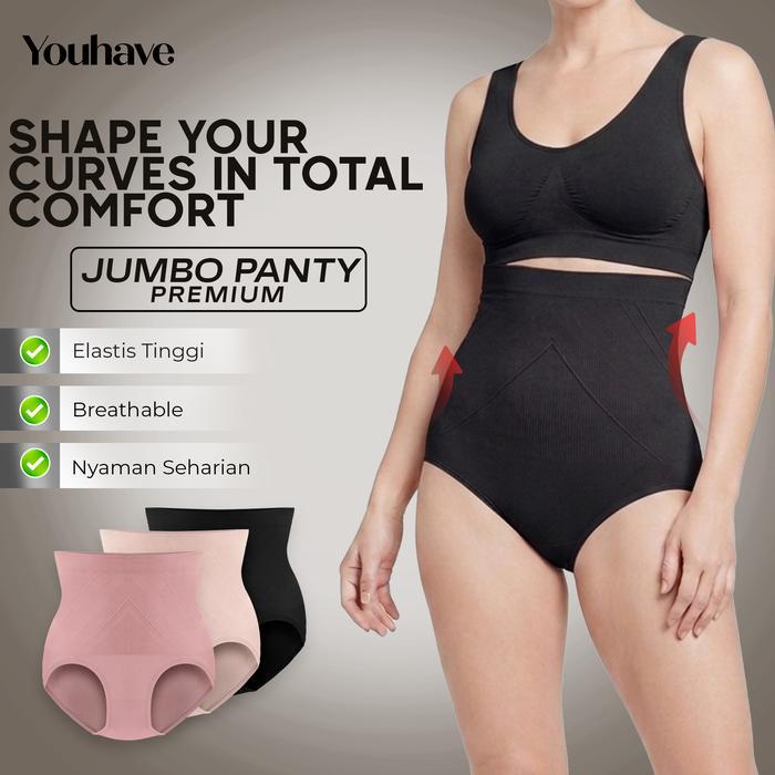 Terlaris Youve Celana Dalam Korset Jumbo Panty CD Korset Maxi Premium 300084 SALE