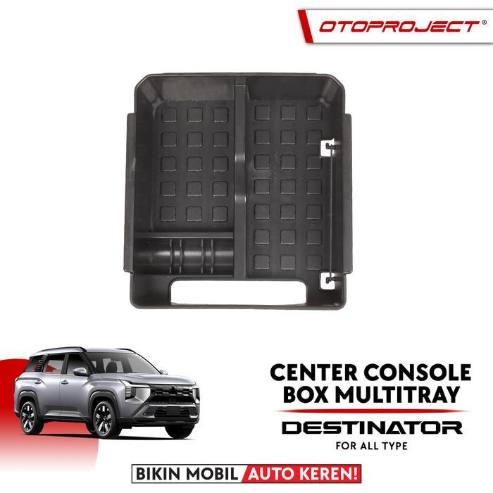Otoproject - Center Console Box Multitray Destinator Organizer Console Box Mobil Mitsubishi
