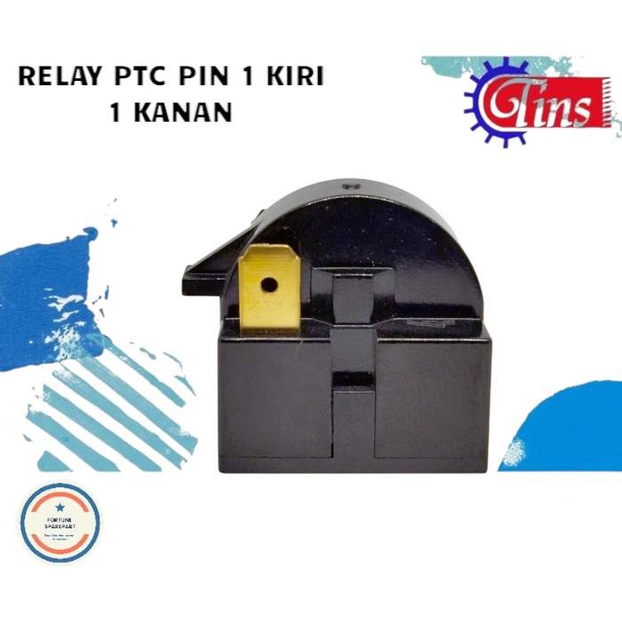 Promo Relay Ptc Kulkas 1 Pin Kiri 1 Pin Kanan Ptc Relay 1 Pin Kiri Kanan Original Tins