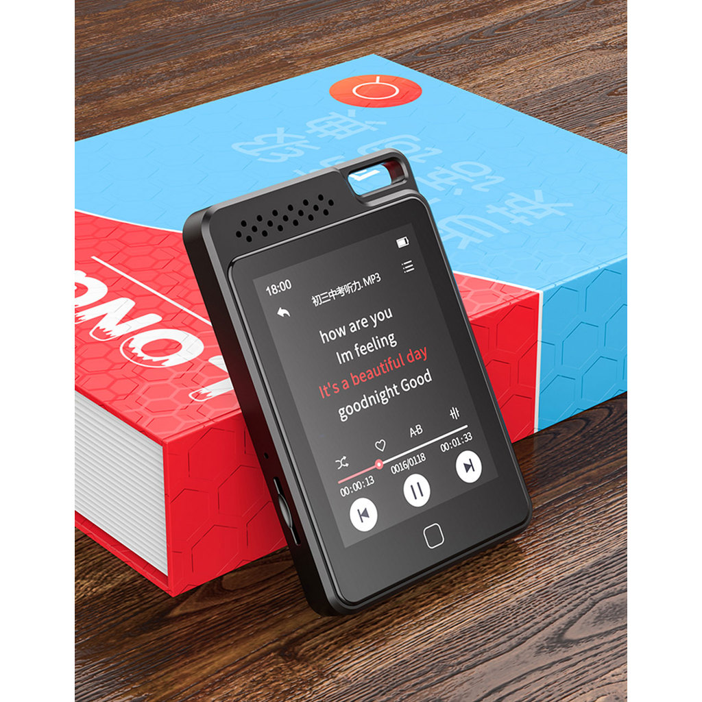 RUIZU C1 16g/32g/64GB HiFi Music MP3 Player With BT V5.0 Audio Player Support Speaker TF Card