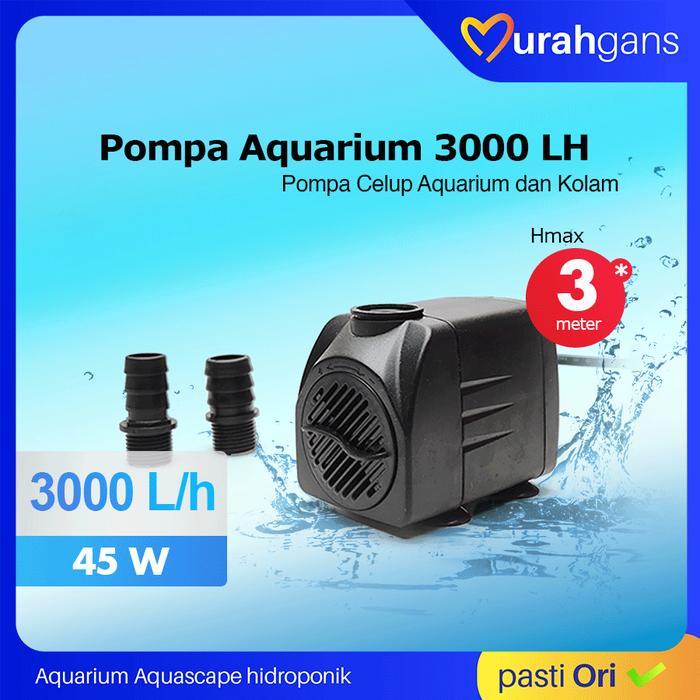 Pompa Aquarium Kolam 105 Water Pump 3000 Lh