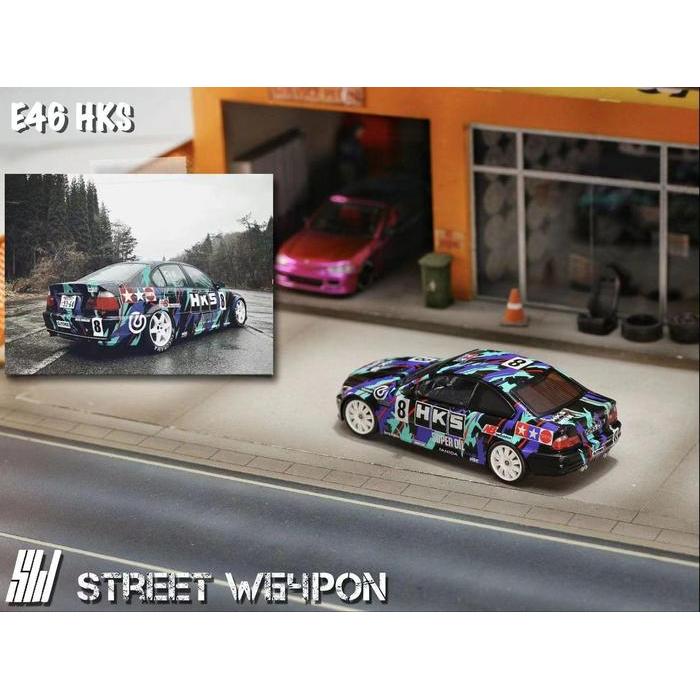 Street Weapon - SW64163 Civic EG6 Electro - SW64164 BMW E46 HKS - MD646703 Modern Art Mercedes Benz