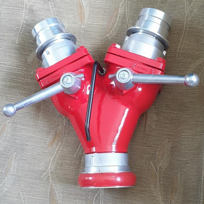 Y Connection 2.5"x2.5"x2.5" Cabang Selang Pemadam Coupling Y Import China