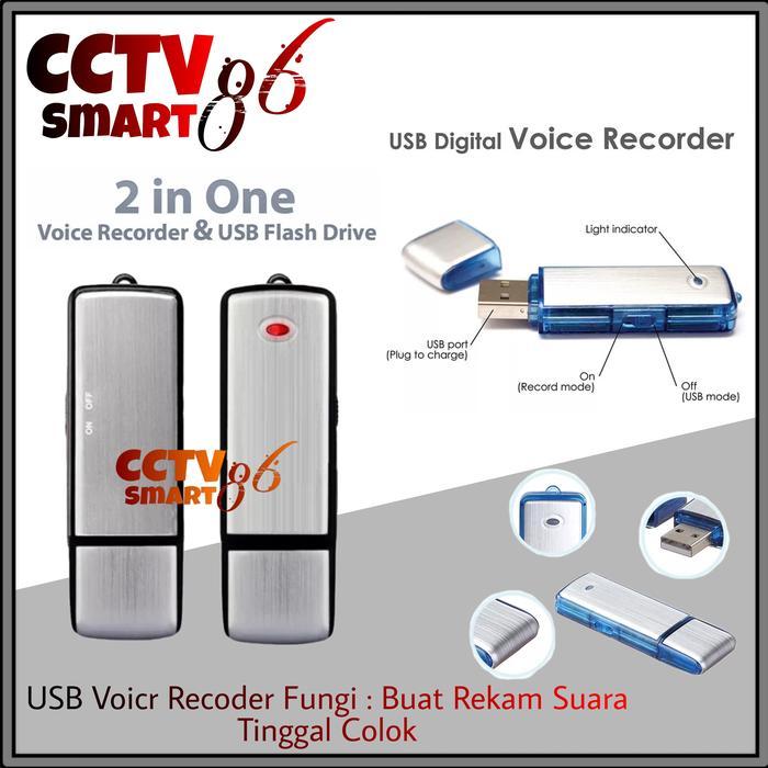 Alat Perekam Suara Mini Alat Penyadap Sadap Suara Voice Recorder Flasdisk Digital Jam