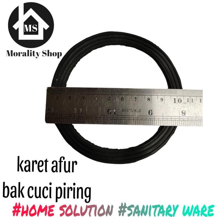 New seal karet ring afur bak cuci piring 10,5 cm Untuk Dapur