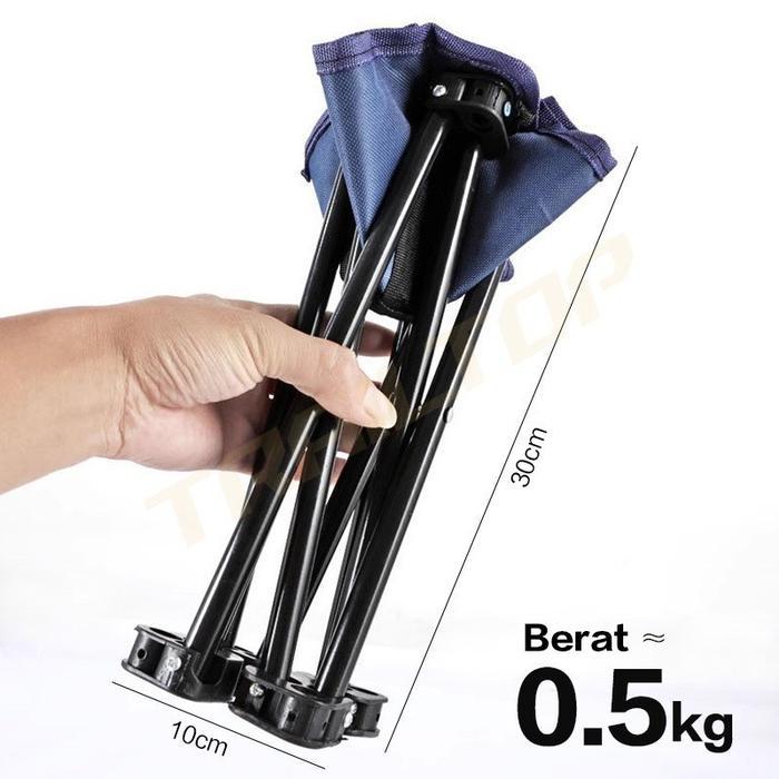 [READY] TrailTop Kursi Lipat Outdoor Kecil Beban Berat 120kg Kursi Santai Kursi Lipat Portable