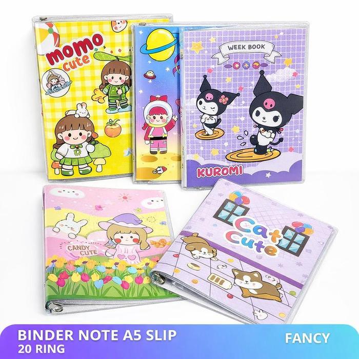 BOS Binder Note A5/Buku Ring Besi/Buku Spiral/Spiral Book Buku Paper Stationery/Binder Kuliah *