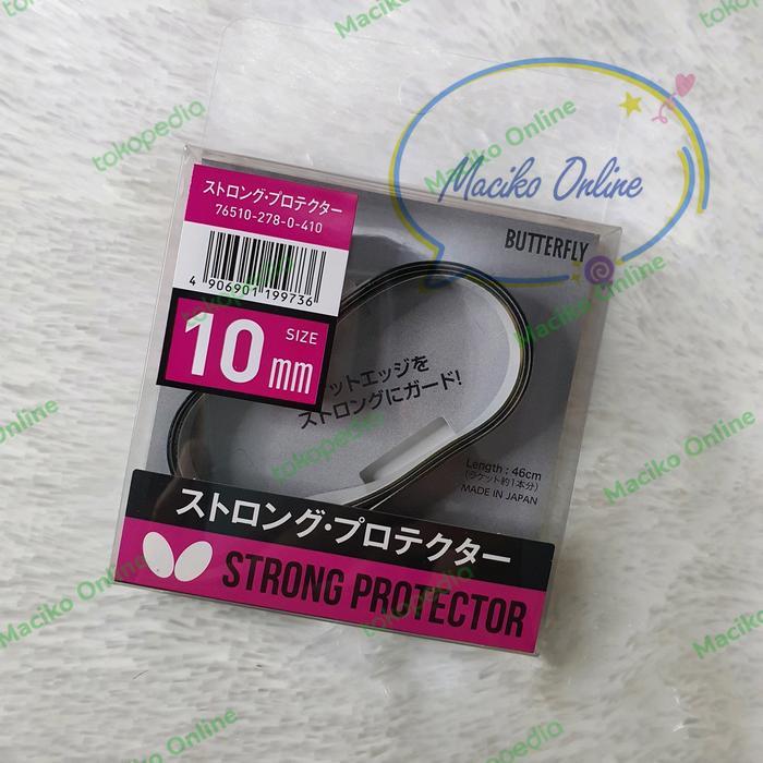 Strong Protector Butterfly 10mm ~ Pelindung Bet Pingpong Side Tape