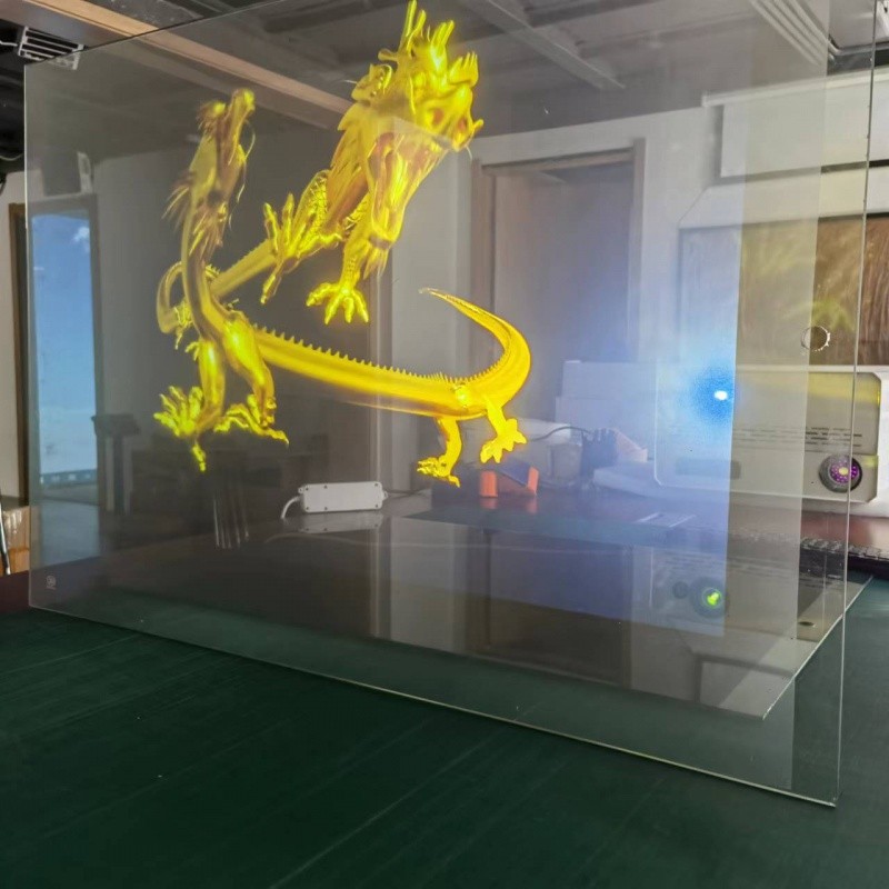3D Holographic Transparent Rear Projection Film 98INCH OF 1.5M*2M 4:3 FORMAT