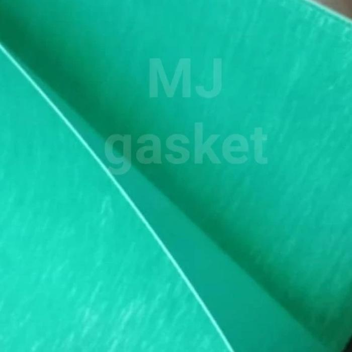 gasket lembaran non asbestos/packing gasket hijau 0,5mm 35cm x 100cm