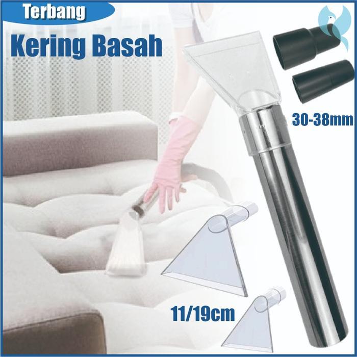Sapu Sofa Karpet Vacuum Kering Basah Cocor Bebek + Extractor Nozzle 30-38Mm