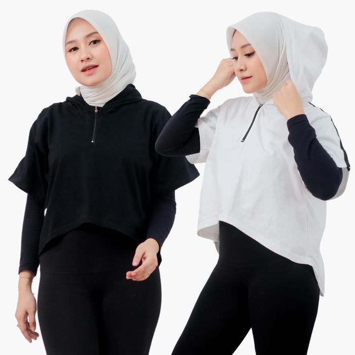 Ambar Crop - Atasan Crop Olahraga Wanita - Crop Top Baju Olahraga Wanita