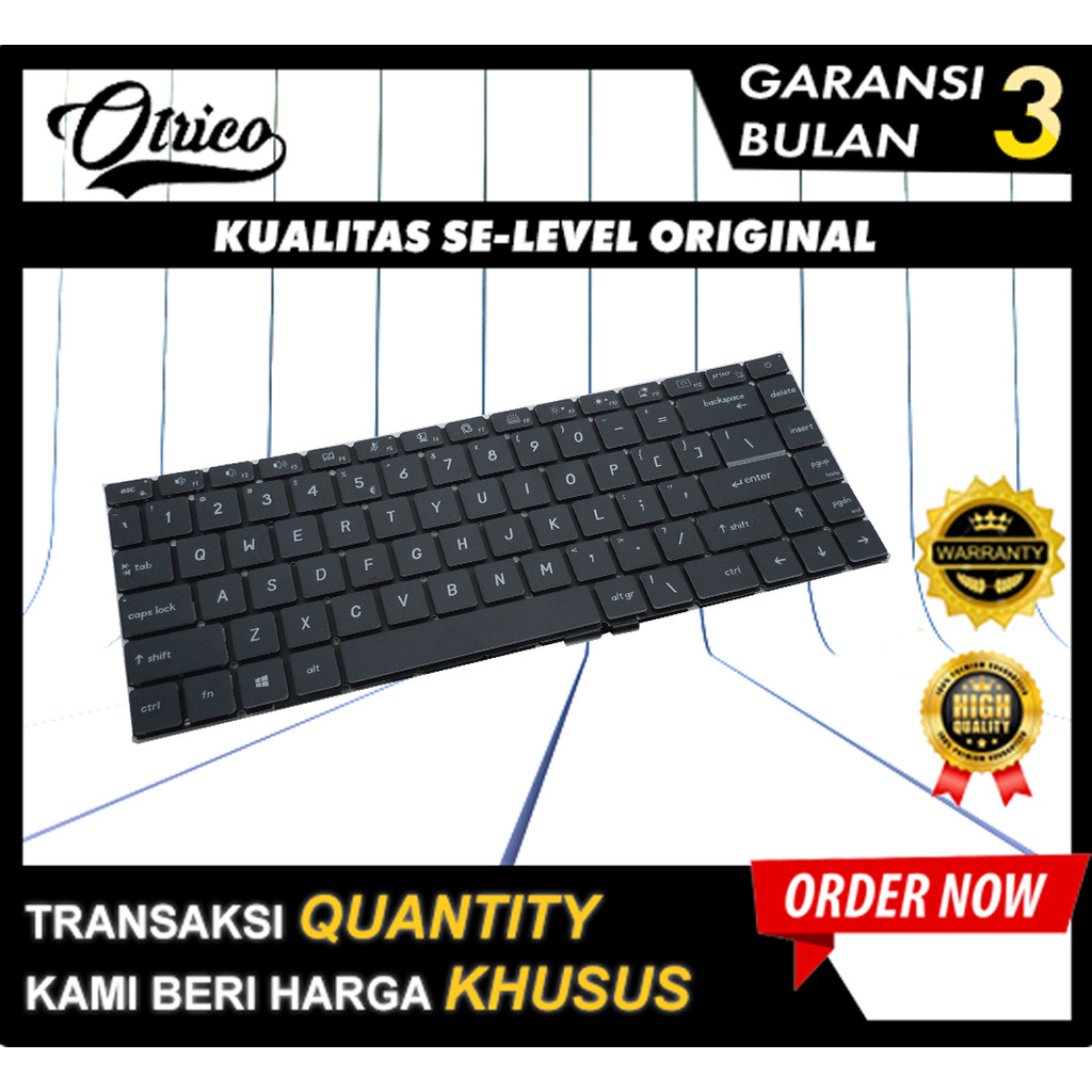 Keyboard Untuk MSI Prestige 14-A10SC Backlite