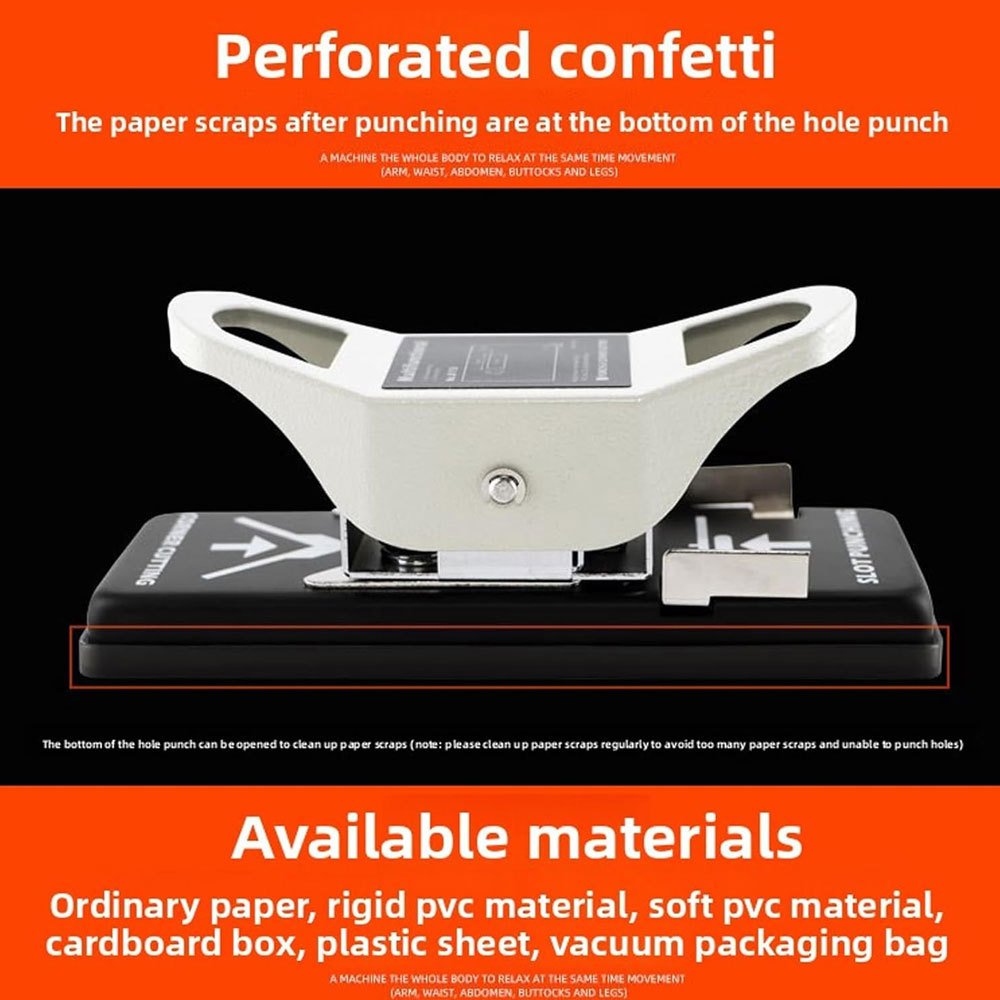 2-in-1 ID Card Slot Punch, 3x13mm, R5 Card Corner Trimmer, Dual-Purpose Handheld Card Slot Punch