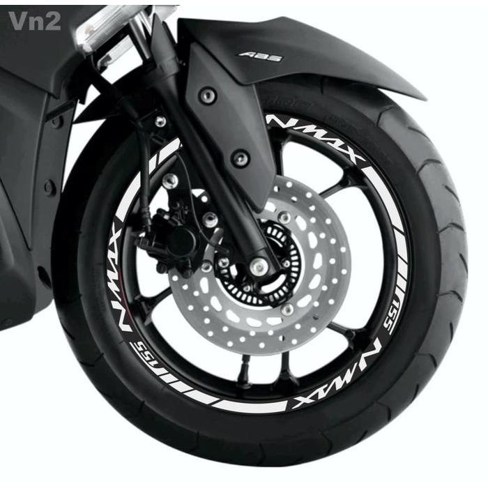 STICKER VELG NMAX PUTIH KODE VN2