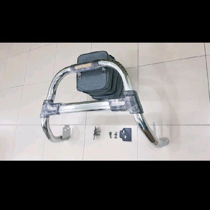 BUMPER SPORTY DEPAN SUZUKI MEGA CARRY PICK UP / APV MINIBUS CHROME