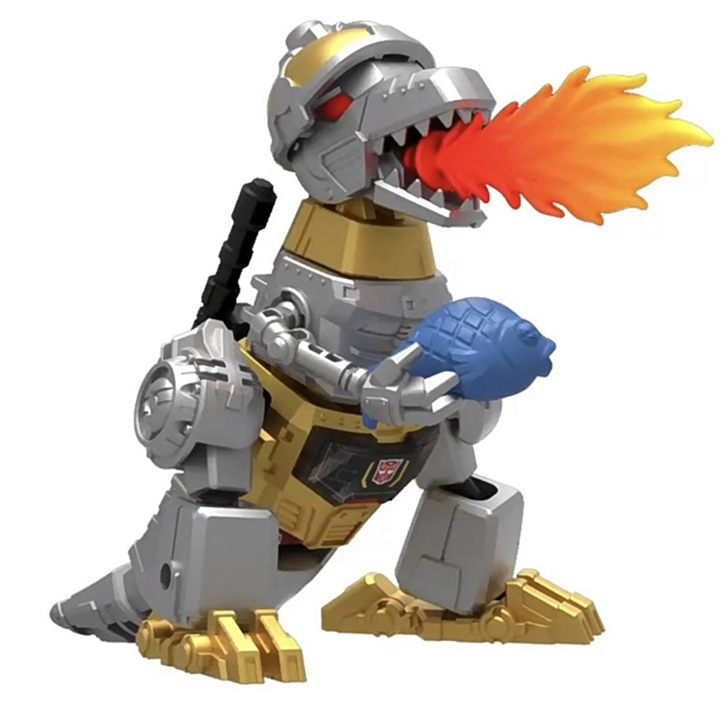Original Transformers Animation Peripheral Toys Grimlock Starscream Assembly Movable Model Figure