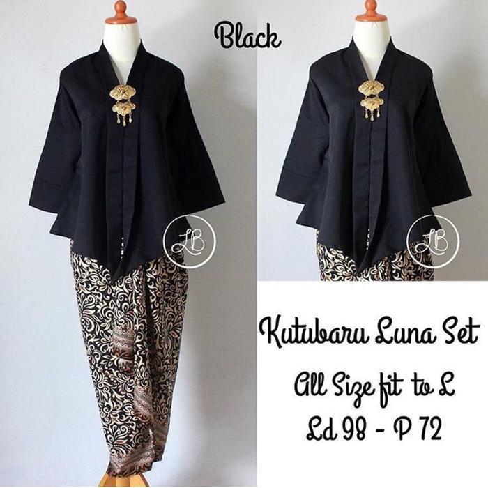 Ready Setelan Kebaya Encim/Kebaya Kartini/Kebaya Ploy By Kain Kita