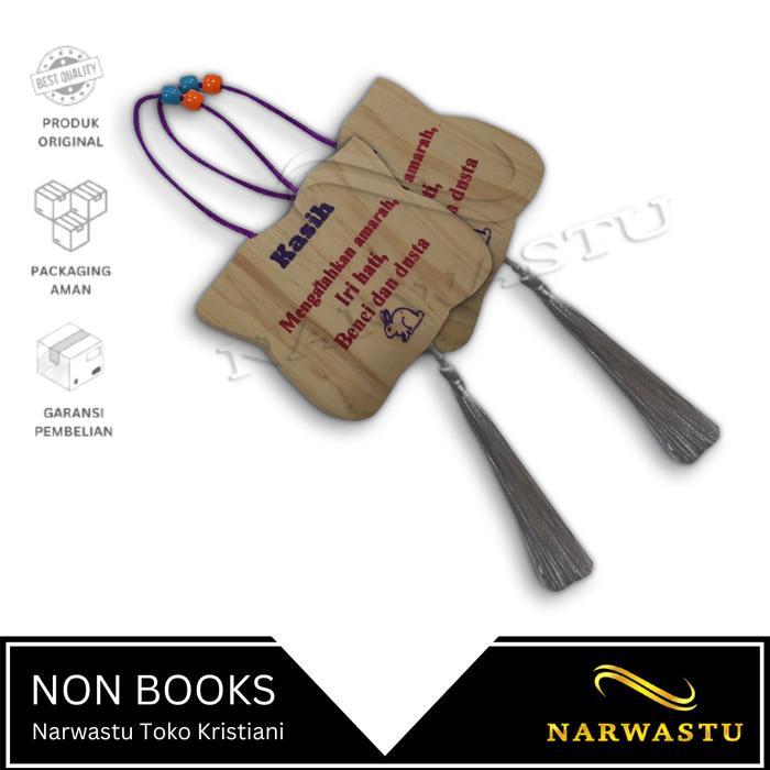 SALE NARWASTU - HIASAN DINDING KAYU PUTIH (TV 014)
