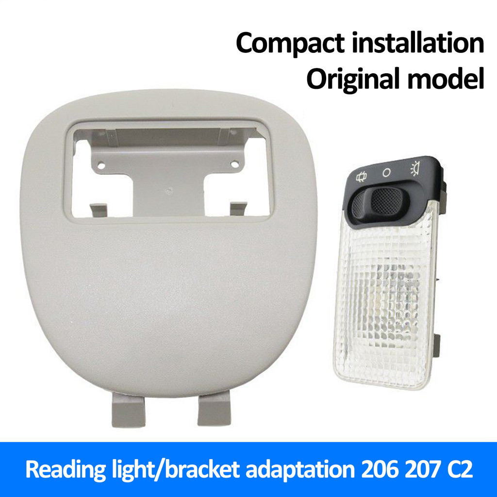 Car Accessories for Peugeot 107 206 206CC 207 207i Partner Interior Lamp reading light Roof Console