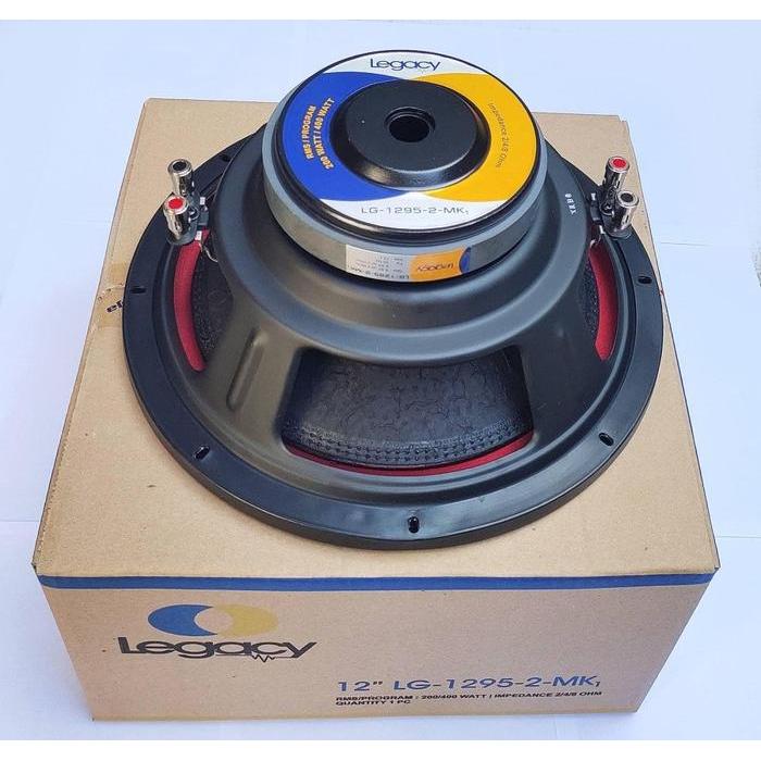 Speaker Subwoofer Legacy 12 Inch 12Inch 12" Double Coil Lg 1295 2 Terlaris