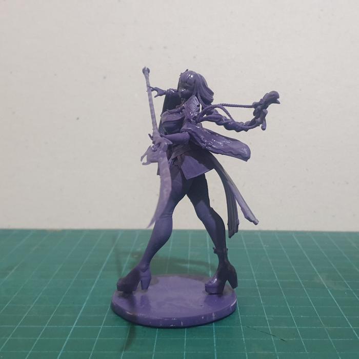 HOT SALE PO ACTION FIGURE GENSHIN IMPACT RAIDEN SHOGUN MEI 1/18 TERMURAH