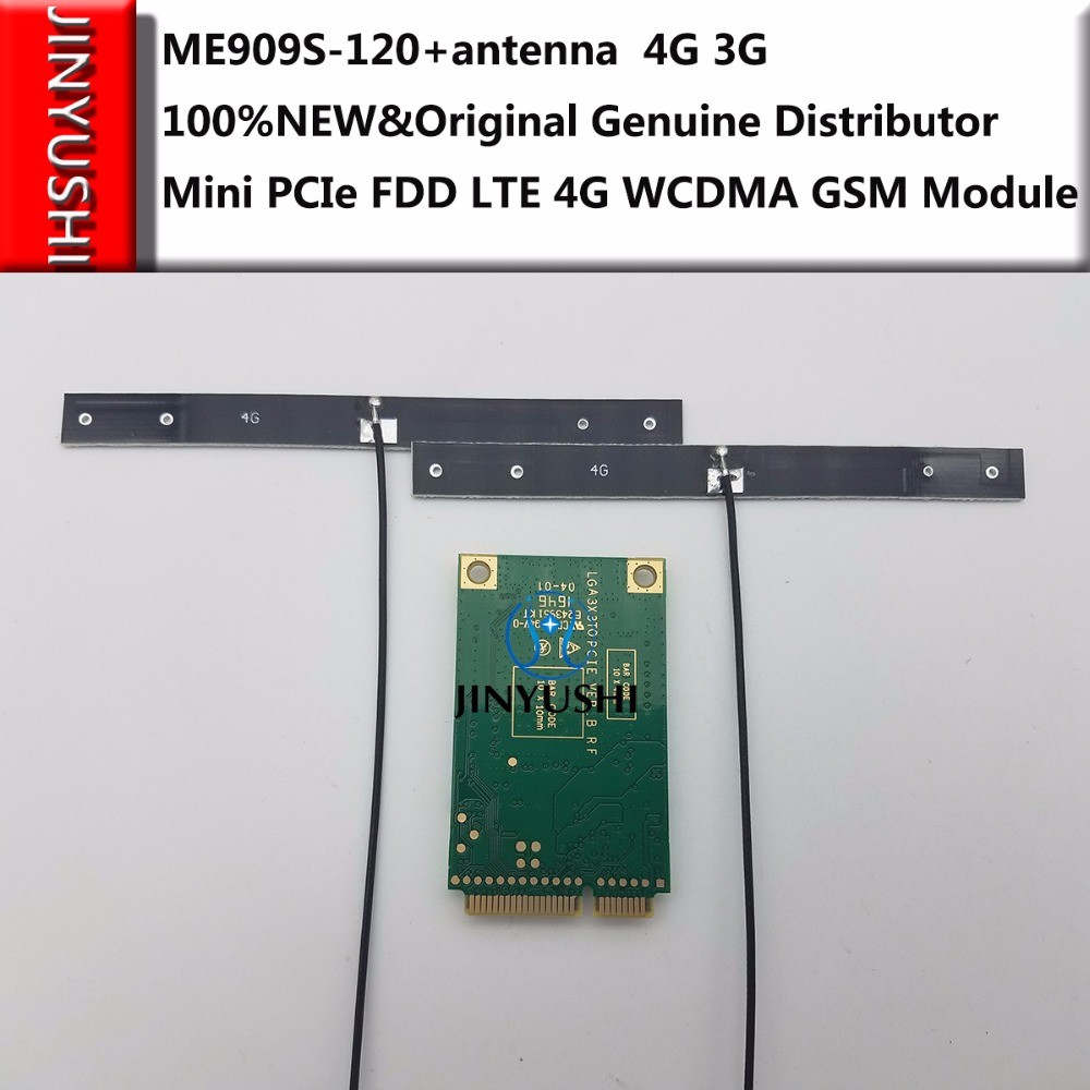 ME909S-120+2PCS 19CM 4G STRONG SIGNAL ANTENNA 100% NEW&ORIGINAL MINI PCIE FDD LTE 4G WCDMA GSM