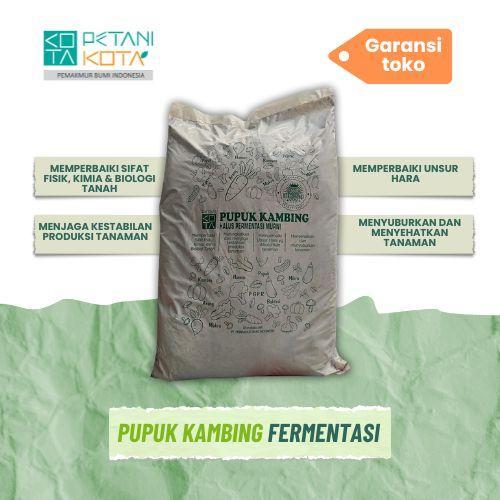 "New" Pupuk Kandang kambing Organik Halus Siap Pakai 10 Kg Pondok Gede