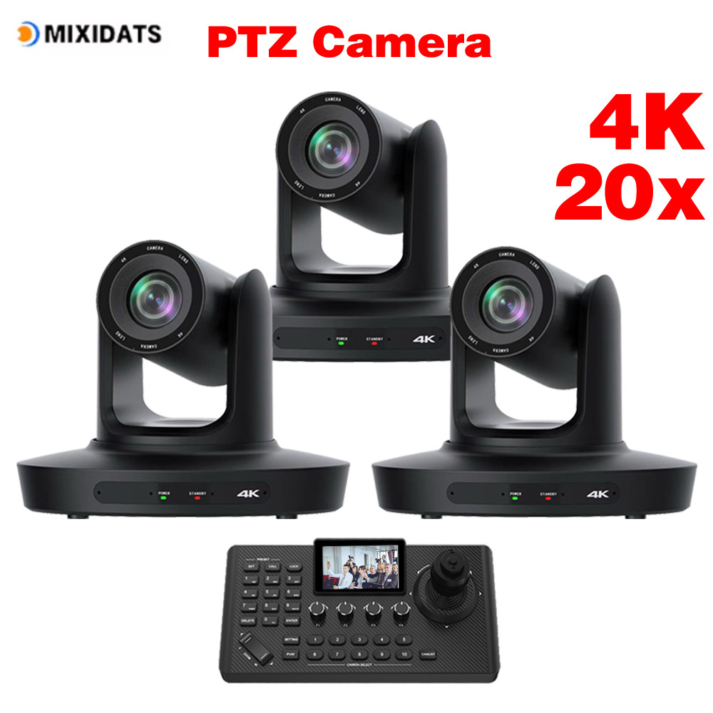 PTZ Camera 4K 20X Zoom Video Conference Camera Kit Church Meeting live broadcast PTZ camera