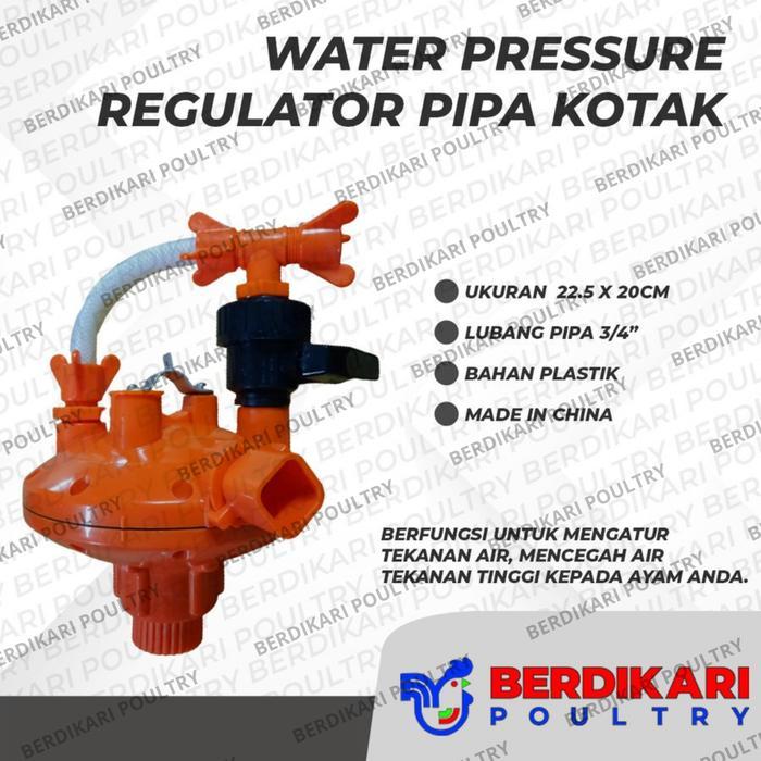 Regulator Water Level Pressure Pipa Kotak