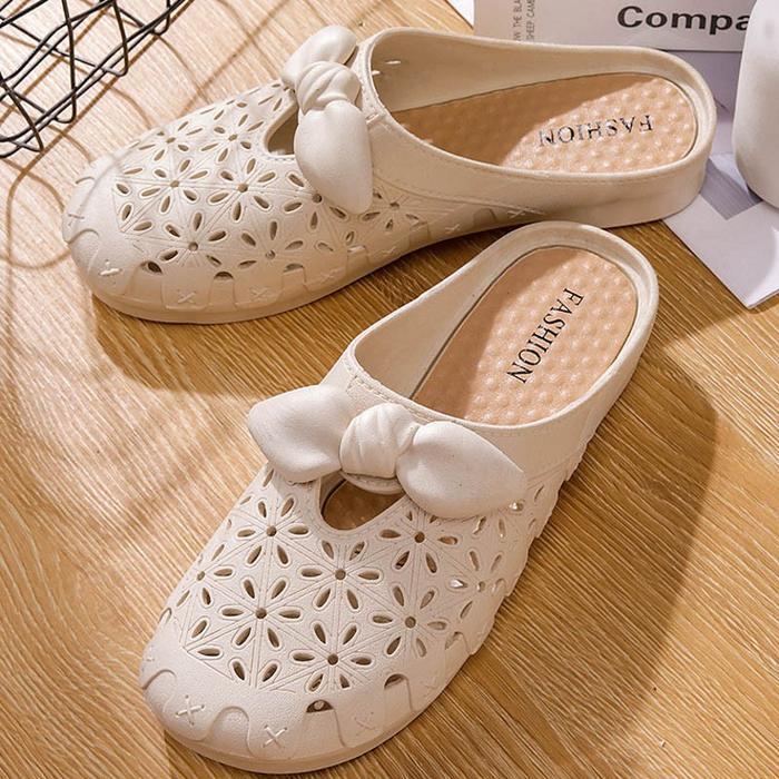 Diskon Greenland Sandal Selop Jelly Perempuansendal Selop Pita Lucu Sandal Low Heels Nyaman