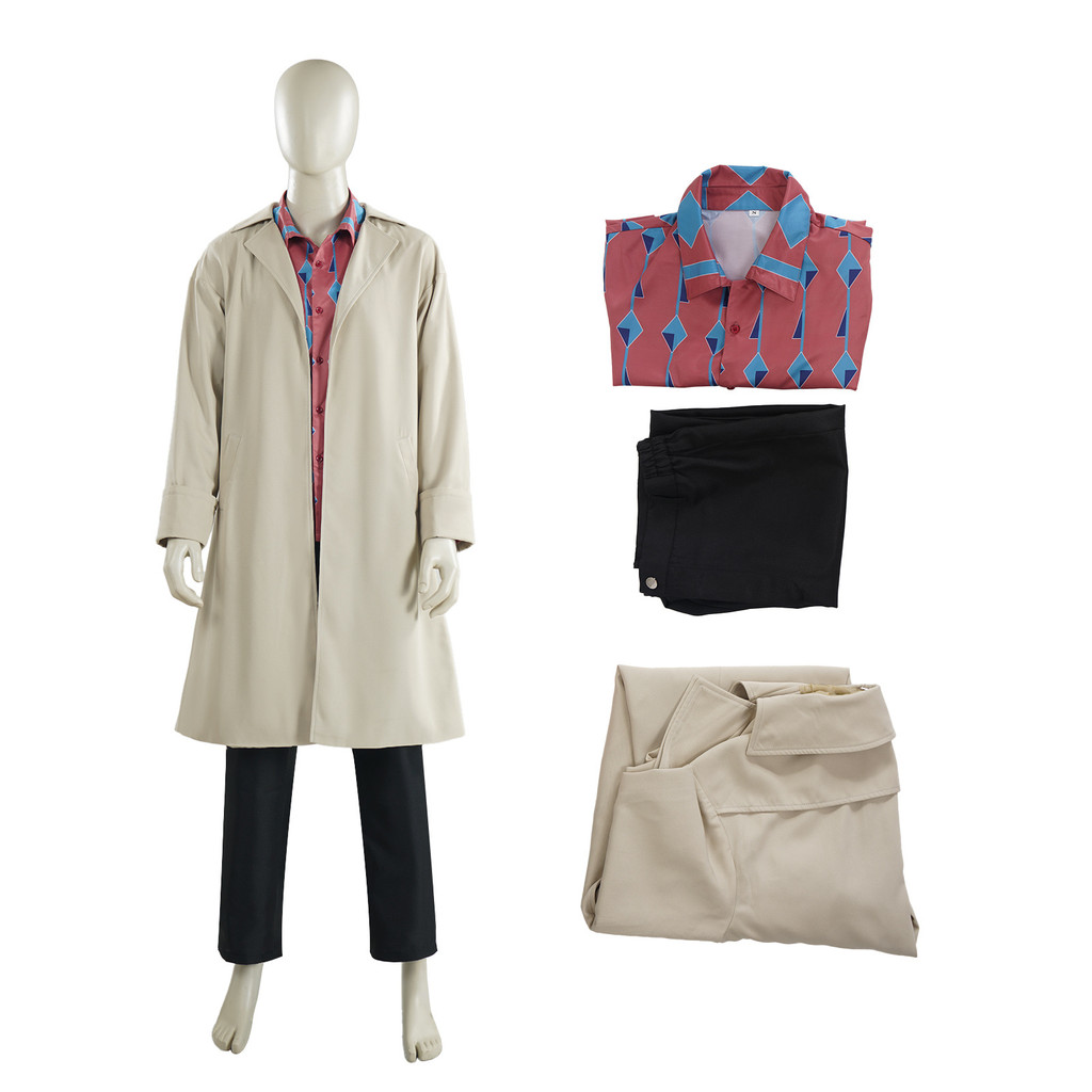 Yoichi Nagumo Cosplay Anime Sakamoto Days Costume Nagumo Yoichi Cos Trench Shirt Pants Uniform