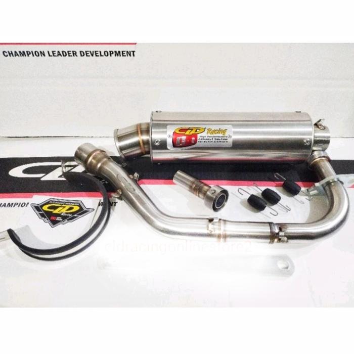 Knalpot Cld Racing Type C1 Mio/Mio J/Mio M3/Nouvo/Beat/Scoopy/Genio