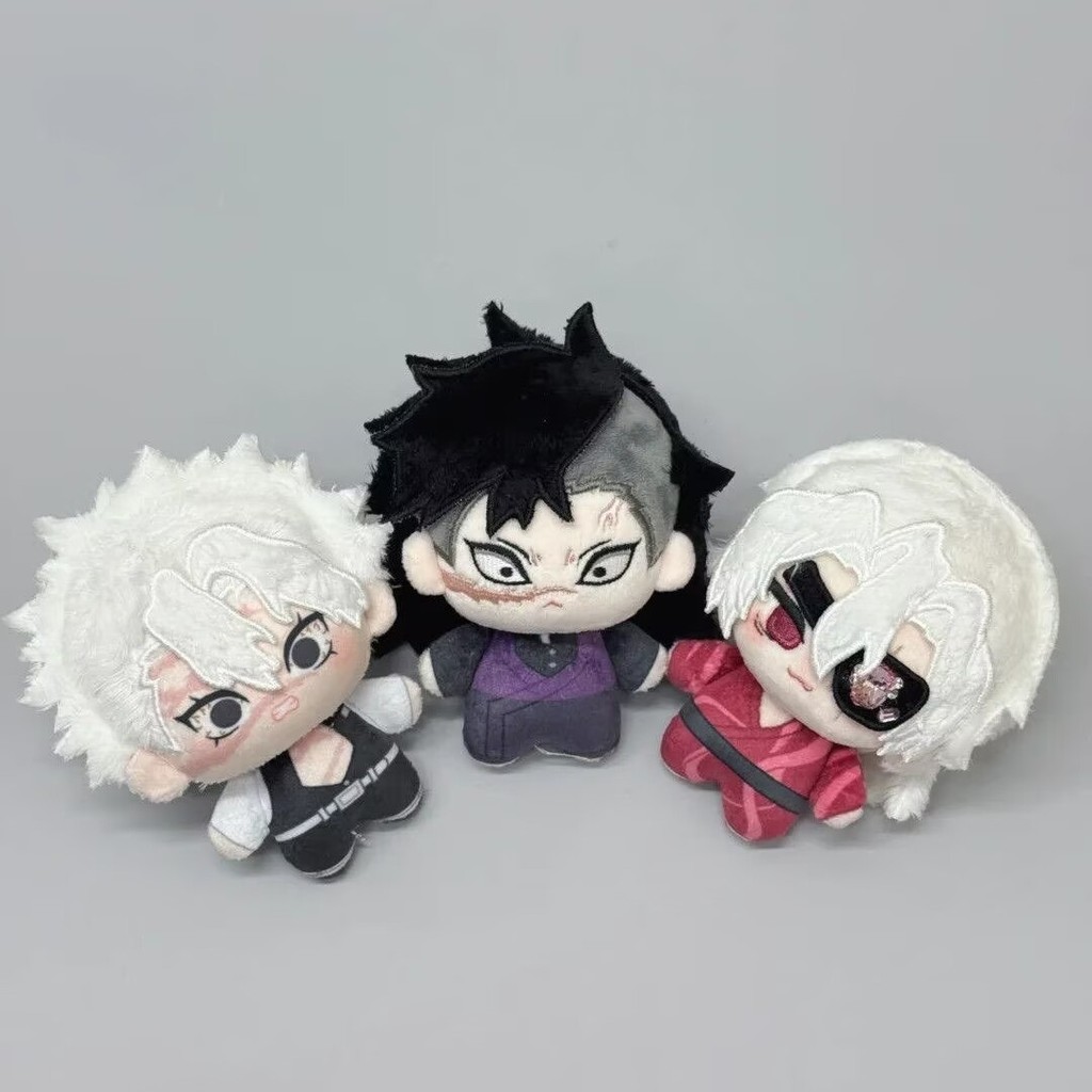 10cm Anime Shinazugawa Genya Plush Dolls Soft Plushies Demon Slayer Shinazugawa Sanemi Gifts Stuffed