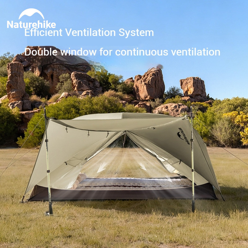 Naturehike Mongar Camping Tent Trekking Backpacking Shelter Tent Waterproof Portable Ultralight