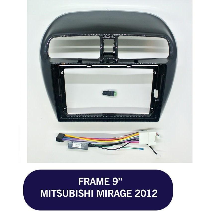 Frame Head Unit Android 9 Inch Mirage 2012