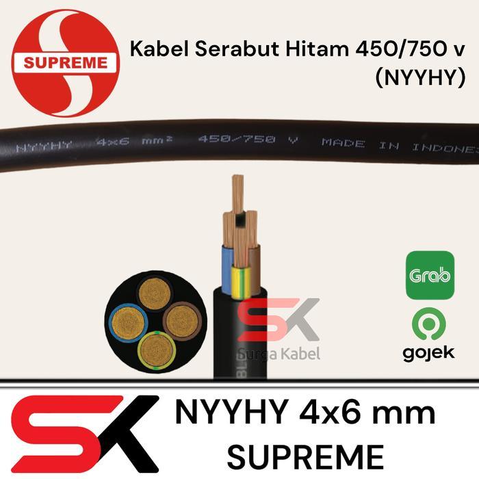 Kabel Supreme Nyyhy 4X6 Mm Supreme #Gratisongkir