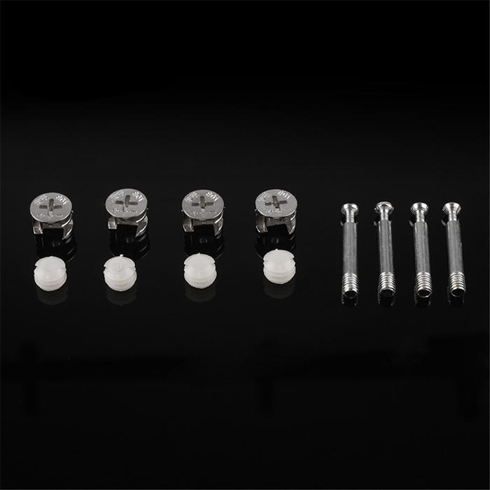 3 In 1Baut Knock Down Skrup/Minifix Baut Knock Down Skrup + Casing #Gratisongkir