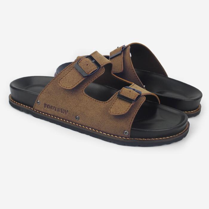 Eight Dream X Footsky - Martis Brown - Sandal Casual Pria Wanita